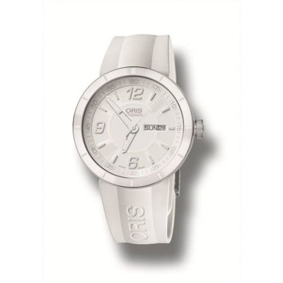 Watch Winder for watch Oris TT1 TT1 Day Date Stainless Steel - Ceramic / White / Rubber