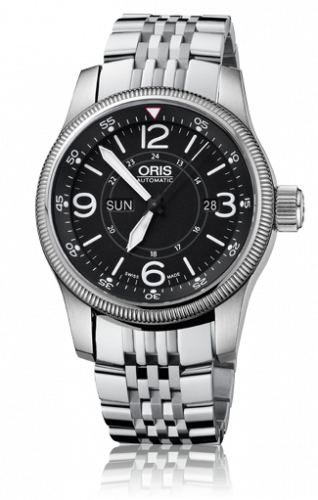 Watch Winder for watch Oris Big Crown Big Crown Timer Stainless Steel / Black / Bracelet