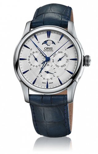 Watch Winder for watch Oris Artelier Artelier Complication 40.5 Stainless Steel / Silver