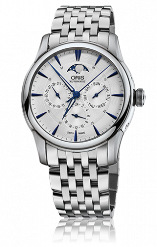 Watch Winder for watch Oris Artelier Artelier Complication 40.5 Stainless Steel / Silver / Bracelet