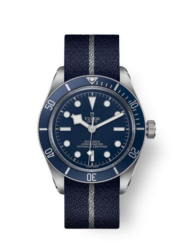 Remontoir à montres pour montre Tudor Noire Bay 58 Noire Bay Fifty-Eight Stainless Steel / Navy Bleu / Fabric