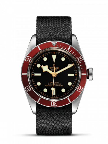 Remontoir à montres pour montre Tudor Noire Bay Heritage Noire Bay Red Manufacture / Noire Fabric