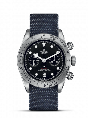 Remontoir à montres pour montre Tudor Noire Bay Chronograph Heritage Noire Bay Noire Chronograph / Fabric