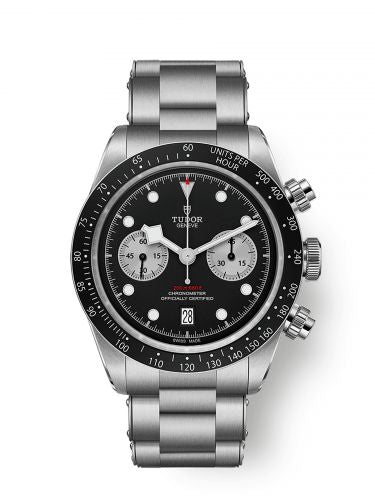 Remontoir à montres pour montre Tudor Noire Bay Chronograph Heritage Noire Bay Chronograph Inverted Panda / Bracelet