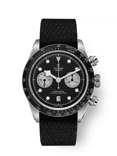 Remontoir à montres pour montre Tudor Noire Bay Chronograph Heritage Noire Bay Chronograph Inverted Panda / Fabric