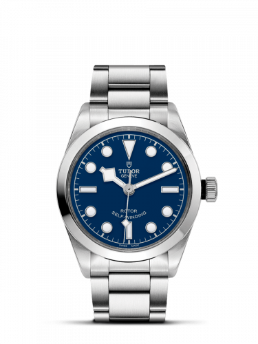 Remontoir à montres pour montre Tudor Noire Bay 31-32-36-39-41 Heritage Noire Bay 36 Stainless Steel / Bleu / Bracelet