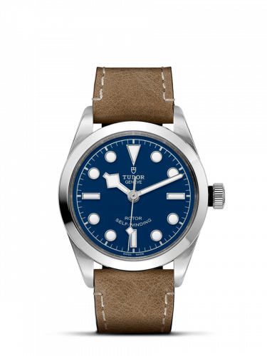 Remontoir à montres pour montre Tudor Noire Bay 31-32-36-39-41 Heritage Noire Bay 36 Stainless Steel / Bleu / Strap