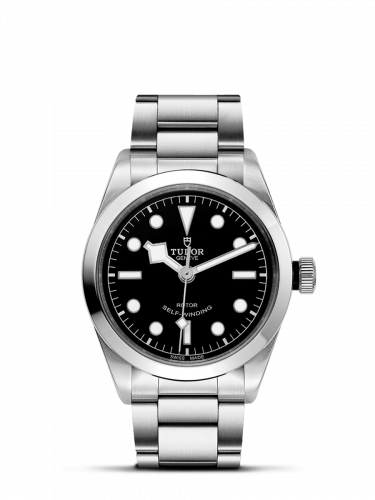 Remontoir à montres pour montre Tudor Noire Bay 31-32-36-39-41 Heritage Noire Bay 36 Stainless Steel / Noire / Bracelet