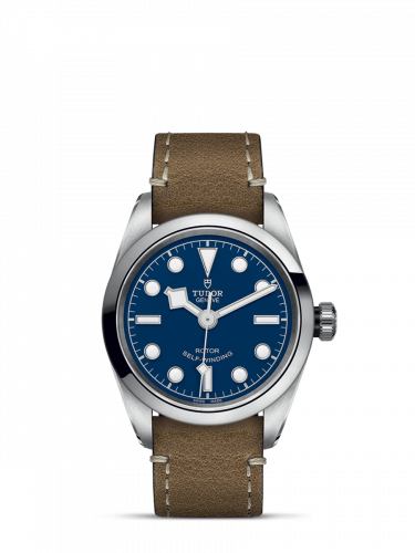 Remontoir à montres pour montre Tudor Noire Bay 31-32-36-39-41 Heritage Noire Bay 32 Stainless Steel / Bleu / Strap