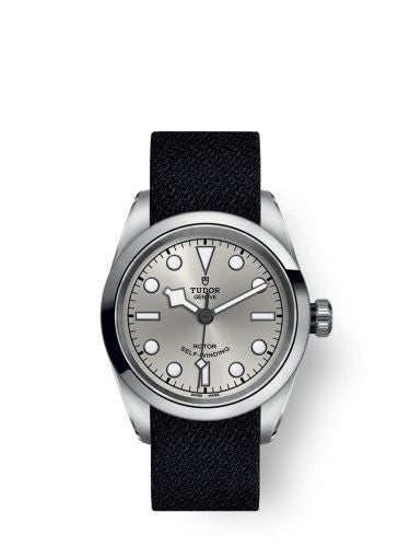 Remontoir à montres pour montre Tudor Noire Bay 31-32-36-39-41 Heritage Noire Bay 32 Stainless Steel / Argent / Fabric