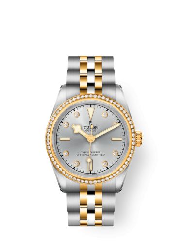 Remontoir à montres pour montre Tudor Noire Bay 31-32-36-39-41 Noire Bay 31 S&G - Diamond / Argent - Diamond / Bracelet