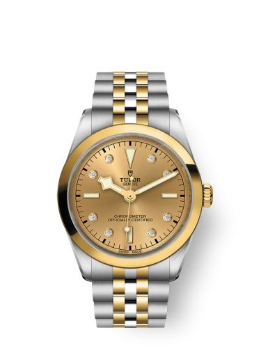 Remontoir à montres pour montre Tudor Noire Bay 31-32-36-39-41 Noire Bay 36 S&G / Champagne - Diamond / Bracelet