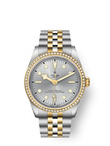 Remontoir à montres pour montre Tudor Noire Bay 31-32-36-39-41 Noire Bay 36 S&G - Diamond / Argent / Bracelet