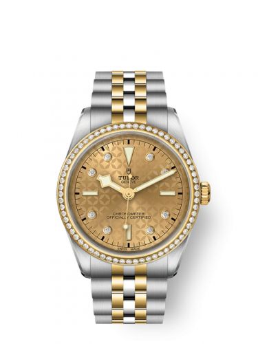 Remontoir à montres pour montre Tudor Noire Bay 31-32-36-39-41 Noire Bay 36 S&G - Diamond / Champagne - Diamond / Bracelet