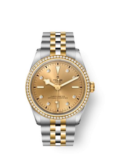 Remontoir à montres pour montre Tudor Noire Bay 31-32-36-39-41 Noire Bay 36 S&G - Diamond / Champagne - Diamond / Bracelet