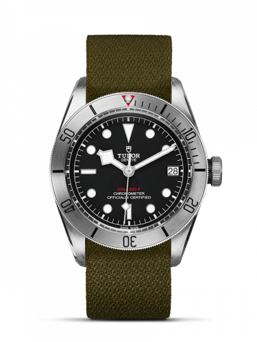 Remontoir à montres pour montre Tudor Noire Bay Heritage Noire Bay Steel Manufacture / Fabric