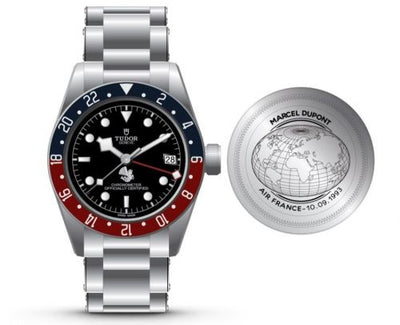 Remontoir à montres pour montre Tudor Noire Bay GMT Noire Bay GMT Air France