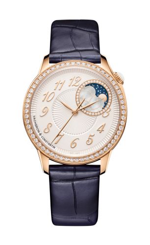 Uhrenbeweger für Uhr Vacheron Constantin Égérie Égérie Moonphase 37 Pink Gold - Diamond / Silver