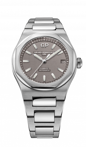 Remontoir à montres pour montre Girard-Perregaux Laureato Laureato 38 Automatic Stainless Steel / Gris