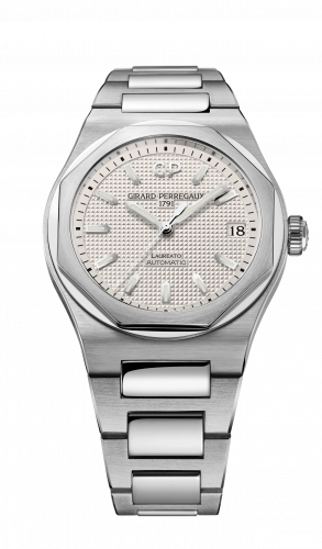 Remontoir à montres pour montre Girard-Perregaux Laureato Laureato 42 Automatic Stainless Steel / Argent