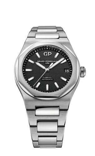 Remontoir à montres pour montre Girard-Perregaux Laureato Laureato 42 Automatic Stainless Steel / Noire