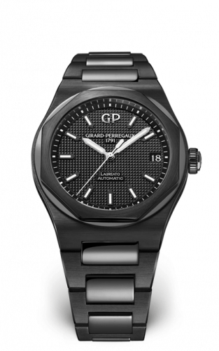 Remontoir à montres pour montre Girard-Perregaux Laureato Laureato 42 Automatic Ceramic / Noire / Bracelet