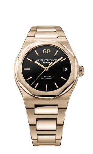 Remontoir à montres pour montre Girard-Perregaux Laureato Laureato 42 Automatic Rose Or / Onyx