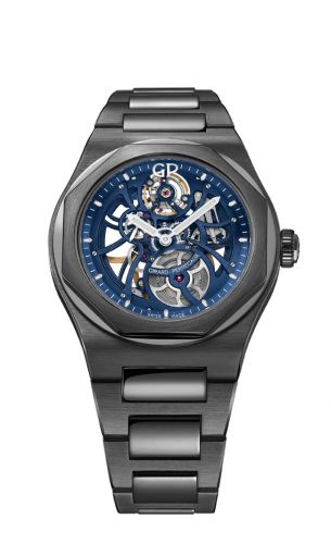 Remontoir à montres pour montre Girard-Perregaux Laureato Laureato 42 Automatic Skeleton Ceramic / Bracelet