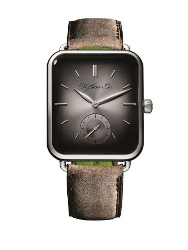 Remontoir à montres pour montre H. Moser & Cie Henry Swiss Alp Watch Or Blanc / Gris