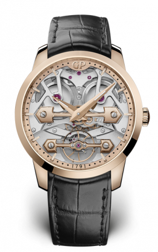 Remontoir à montres pour montre Girard-Perregaux Bridges Classic Bridges 45mm Rose Or / Alligator