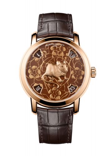 Uhrenbeweger für Uhr Vacheron Constantin Métiers d'Art Métiers d'Art The Legend of the Chinese Zodiac Year of the Rat Pink Gold