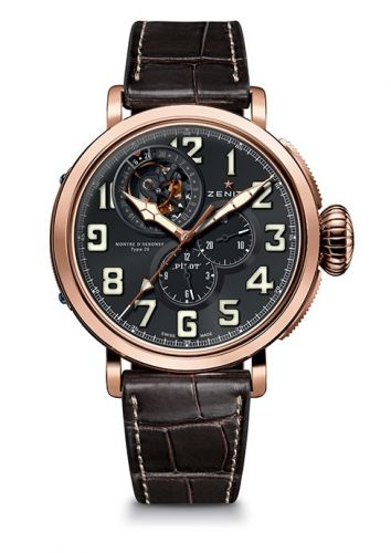 Remontoir à montres pour montre Zenith Pilot Pilot Type 20 Tourbillon