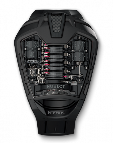 Remontoir à montres pour montre Hublot MP Collection MP5 LaFerrari Titanium All Noire