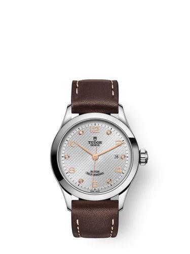 Remontoir à montres pour montre Tudor 1926 1926 28 Stainless Steel / Argent - Diamond / Strap