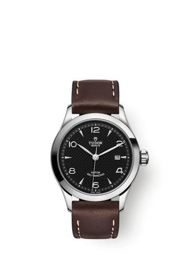 Remontoir à montres pour montre Tudor 1926 1926 28 Stainless Steel / Noire / Strap