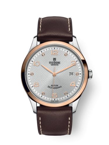 Remontoir à montres pour montre Tudor 1926 1926 41 Stainless Steel / Rose Or / Argent - Diamond / Strap