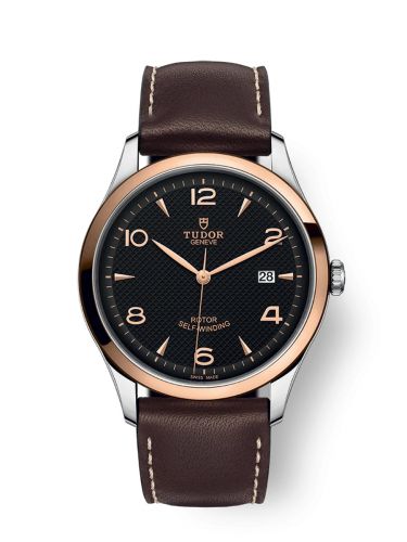 Remontoir à montres pour montre Tudor 1926 1926 41 Stainless Steel / Rose Or / Noire / Strap