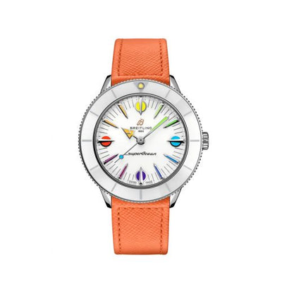 Remontoir à montres pour montre Breitling Superocean Heritage Superocean Heritage '57 Pastel Paradise / Blanc Rainbow