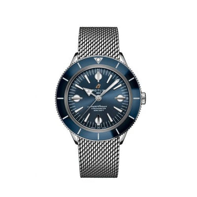 Remontoir à montres pour montre Breitling Superocean Heritage Superocean Heritage '57 Stainless Steel / Bleu / Mesh