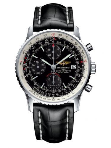 Remontoir à montres pour montre Breitling Navitimer Navitimer Heritage Stainless Steel / Noire / Croco