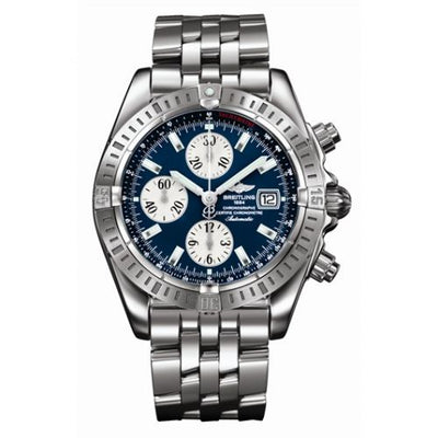 Remontoir à montres pour montre Breitling Chronomat Chronomat Evolution Stainless Steel / Bleu