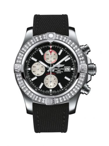 Remontoir à montres pour montre Breitling Avenger Super Avenger II Stainless Steel / Diamond / Volcano Noire / Military / Pin