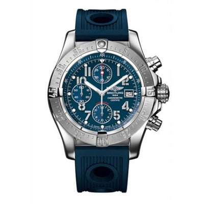 Remontoir à montres pour montre Breitling Avenger Avenger Bleu / Rubber