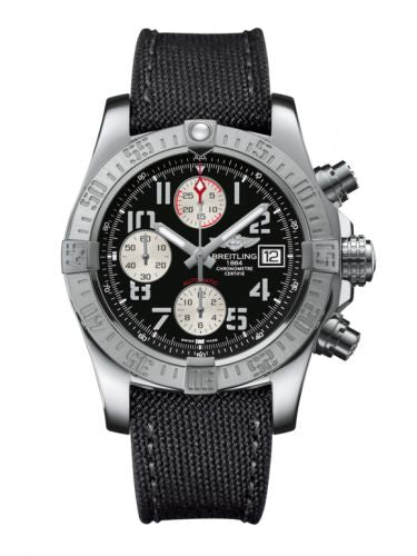 Remontoir à montres pour montre Breitling Avenger Avenger II Stainless Steel / Volcano Noire / Military