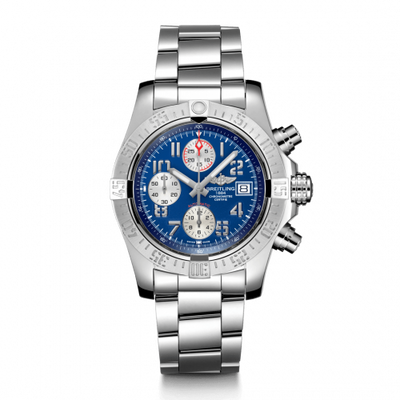 Remontoir à montres pour montre Breitling Avenger Avenger II Stainless Steel / Mariner Bleu / Bracelet