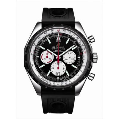 Remontoir à montres pour montre Breitling Chrono-Matic Chrono-Matic 49 Noire / Rubber