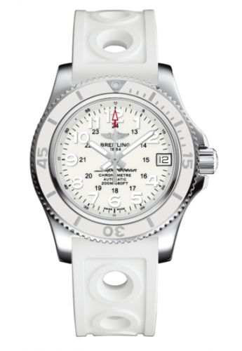 Remontoir à montres pour montre Breitling Superocean Superocean II 36 Blanc Pro III