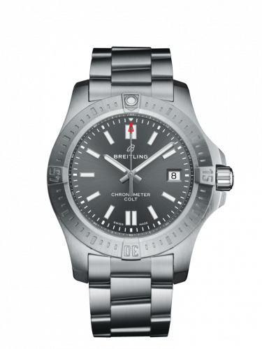 Watch Winder for watch Breitling Chronomat Chronomat Colt 41 Automatic Tempest Grey / Bracelet