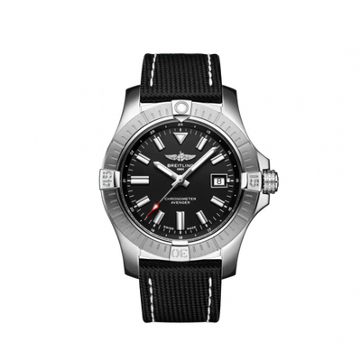 Watch Winder for watch Breitling Avenger Avenger Automatic 43 Stainless Steel / Black / Military / Folding