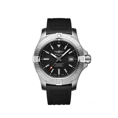 Remontoir à montres pour montre Breitling Avenger Avenger Automatic 45 Seawolf Stainless Steel / Noire / Rubber